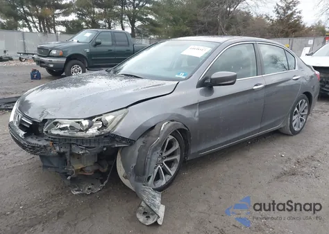 2014 Honda Accord Sport z USA, uszkodzony, nr VIN 1HGCR2F5XEA088964